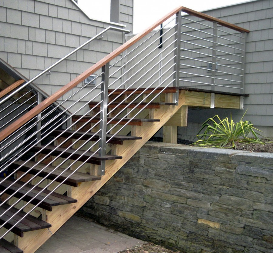 Round Rod Stair Rails