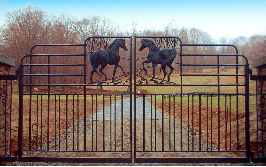 Reich Horse Entrance Gate