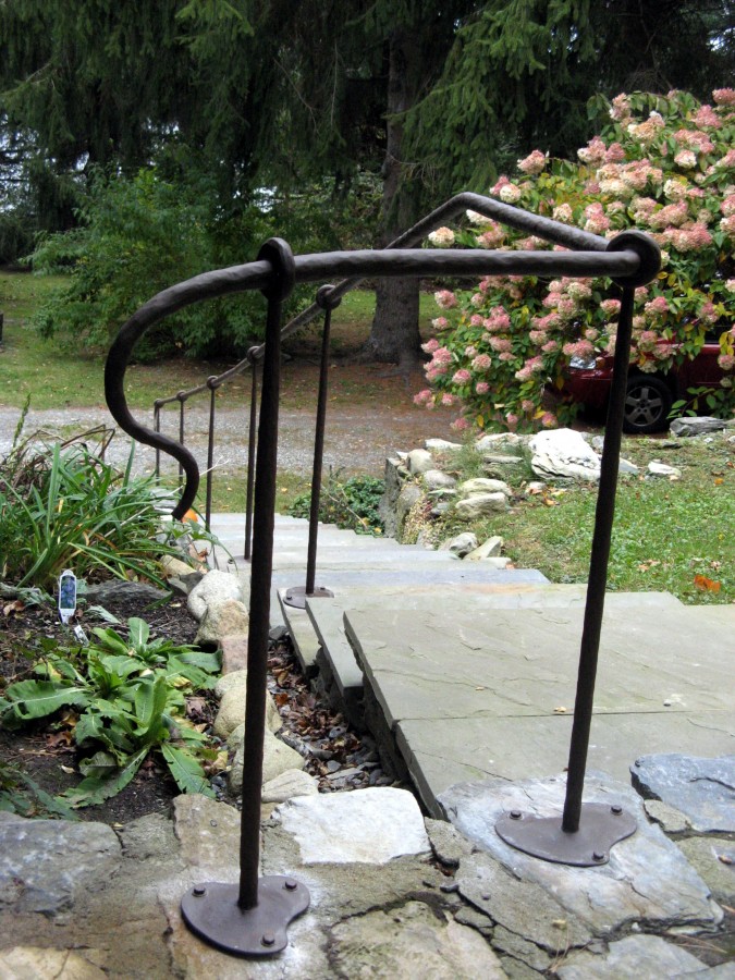 Hammer Textured Hand Rail